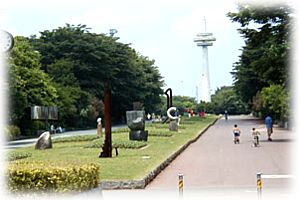公園内