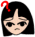 女の子